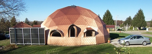 Solar Collector, Dome, Driveway