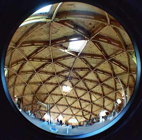 Fisheye View of Dome Interior