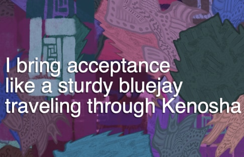 sample image with text